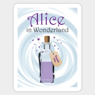 Alice in Wonderland - Alternative Movie Poster Sticker